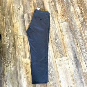 H&M NWT Cotton Pants Chinos Skinny Fit Grey size 34/32